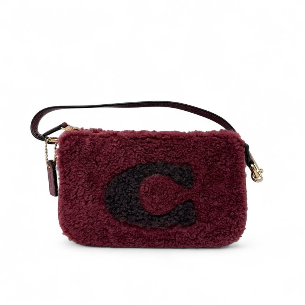 Coach Nolita Shearling Purse - Picture 2 of 5